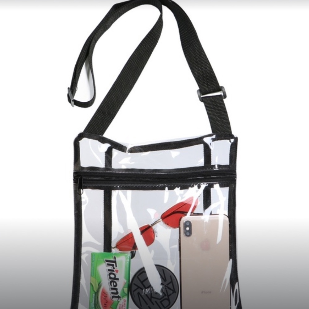 Crossbody Clear Bag NFL Approved